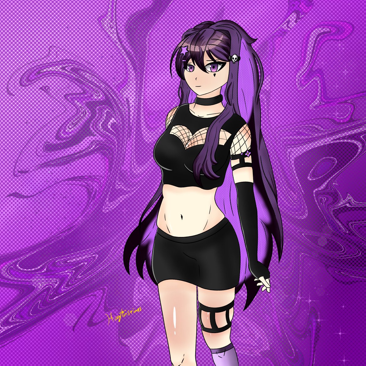 HoginStines's tweet image. Yuri Design by @Eclipxare
#DDLCfanart #DokiDokiLiteratureClub