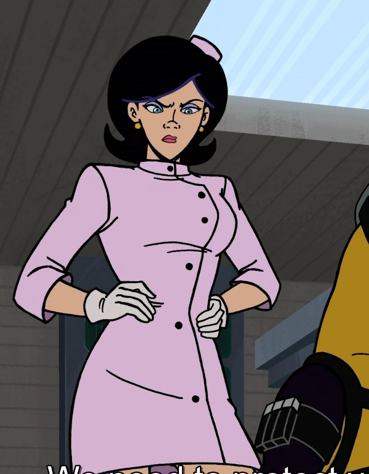 DojimaDog's tweet image. it's kinda insane how when drawn really well (also without) Dr. Girlfriend is top 10 baddest women in fiction