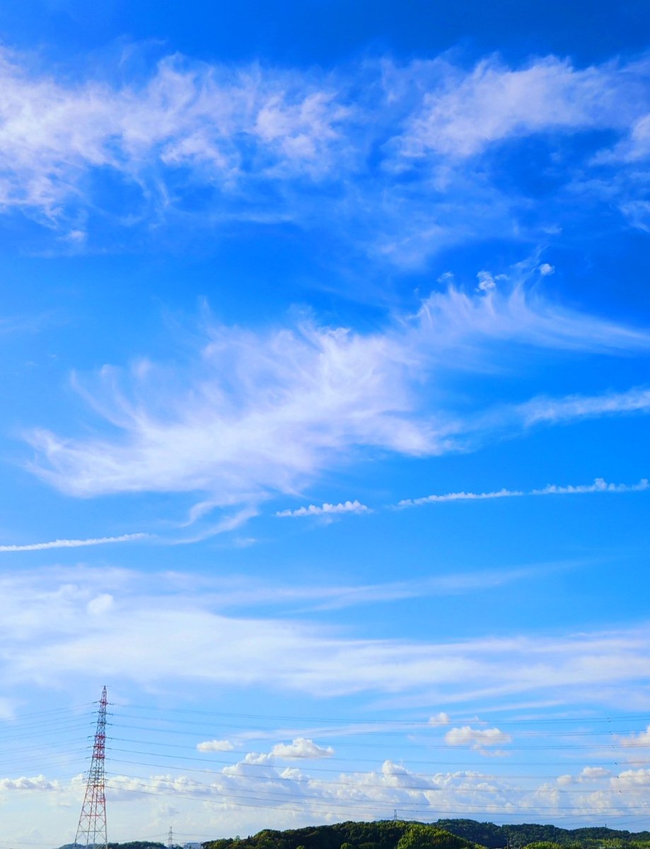 rz7j2xMw3q29104's tweet image. こんにちは✨
昨日の空をお届けします🙋
優しい雲がふんわり現れて綺麗でした❇️
では素敵な午後をお過ごし下さいね🍀✨
#昨日の綺麗な空