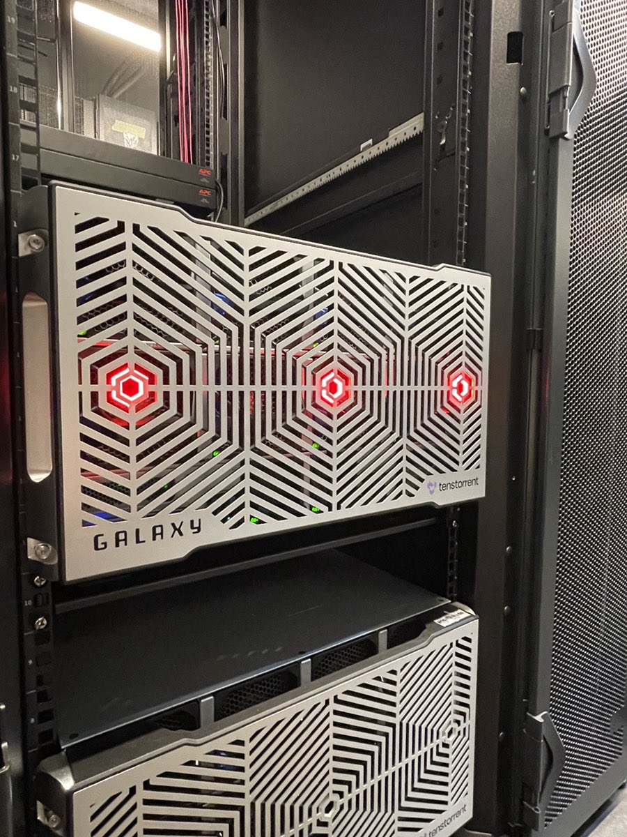 DavidBennett__'s tweet image. There is a lot of satisfaction to seeing your baby out in the wild.
Our Wormhole-based Galaxy is now powering some of the most exciting new cloud companies all over the world.
@tenstorrent is about open source, open standards and multiple entry points to our software stack.