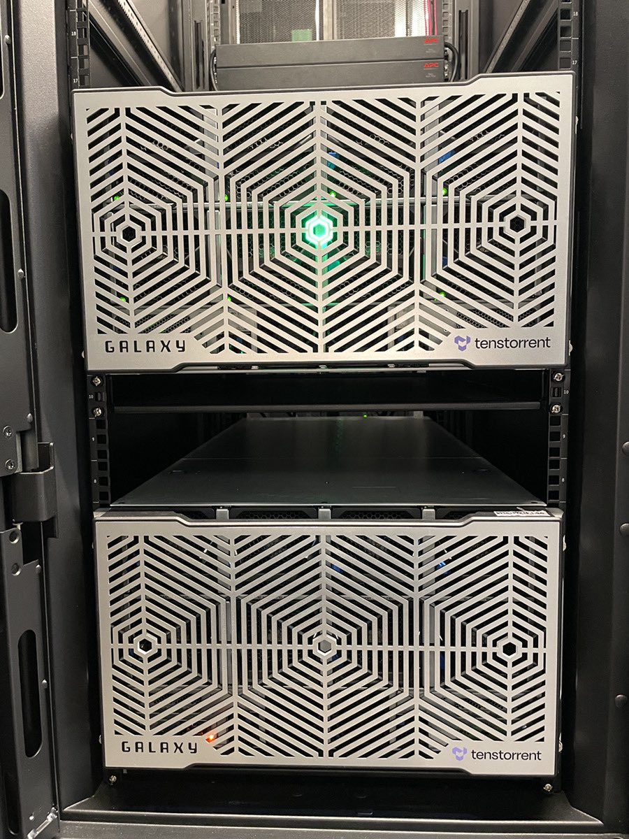 DavidBennett__'s tweet image. There is a lot of satisfaction to seeing your baby out in the wild.
Our Wormhole-based Galaxy is now powering some of the most exciting new cloud companies all over the world.
@tenstorrent is about open source, open standards and multiple entry points to our software stack.