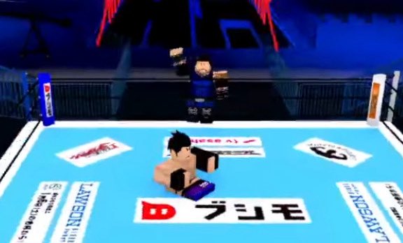 IFSRblx's tweet photo. It was one hell of a WrestleKingdom and I rofl’ed so hard when this happened. Ggs to Nick Cage #NOVA2025 https://t.co/9y7p5B0L2f