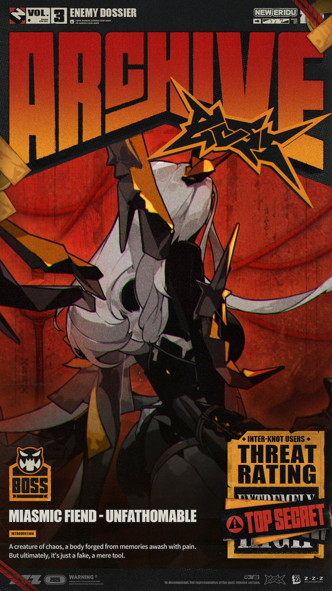ZZZ_EN's tweet image. Miasmic Fiend: Unfathomable - Enemy Dossier
*This article may contain spoilers. We recommend Proxies complete the Main Story chapter of this version beforehand to ensure the best reading experience~
En-nah... Ehn-ne-ne... (Have you heard? There've been some ghost sightings…
