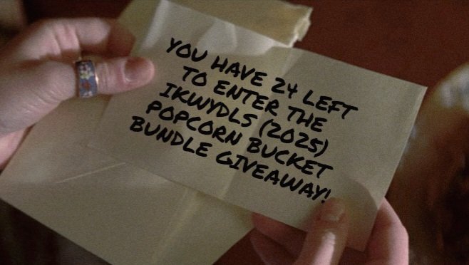 Ghost Host (@theghosthost) on Twitter photo A letter reminder that there's only 24 hours left on the I Know What You Did Last Summer (2025) popcorn bucket bundle giveaway! πͺ
To enter: Follow me, Like, and Repost pinned post! πΏ
Open to: πΊπΈ π¨π¦
End: July 21st, 12am EST π
Shipping: Free π¦
β¬οΈ Follow me, Like, Repost β¬οΈ A letter reminder that there's only 24 hours left on the I Know What You Did Last Summer (2025) popcorn bucket bundle giveaway! πͺ
To enter: Follow me, Like, and Repost pinned post! πΏ
Open to: πΊπΈ π¨π¦
End: July 21st, 12am EST π
Shipping: Free π¦
β¬οΈ Follow me, Like, Repost β¬οΈ