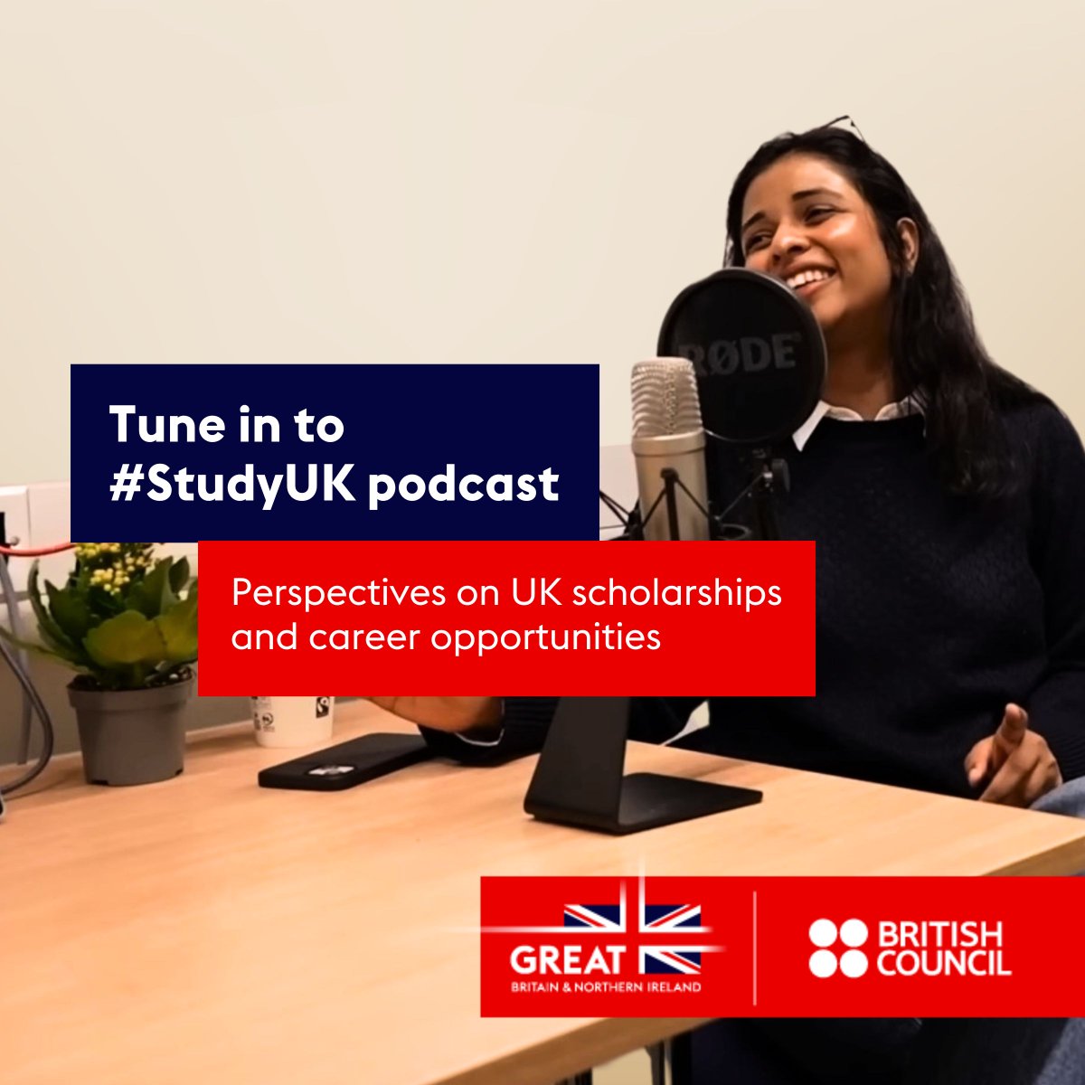 🎓 Studying in the UK? Hear how Harsha 🇮🇳 did it right:
✅ Won a top scholarship
✅ Landed a job while studying
✅ Tips to prep for your UK journey

🎧 Tune in → youtube.com/watch?v=ywNDKw…
Got Qs about UK student life or scholarships? Drop them below! 👇
#StudyUK #HE #StudyAbroad