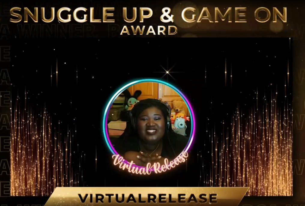 Thank you so much to the <a href="/BipocAwards/">BIPOC Streamer Awards</a> for not only the nomination in this category but for allowing me the honor of being the first person to receive the award for THIS category 💜 it truly is an honor 🥹💜 thank you to everyone who voted for me