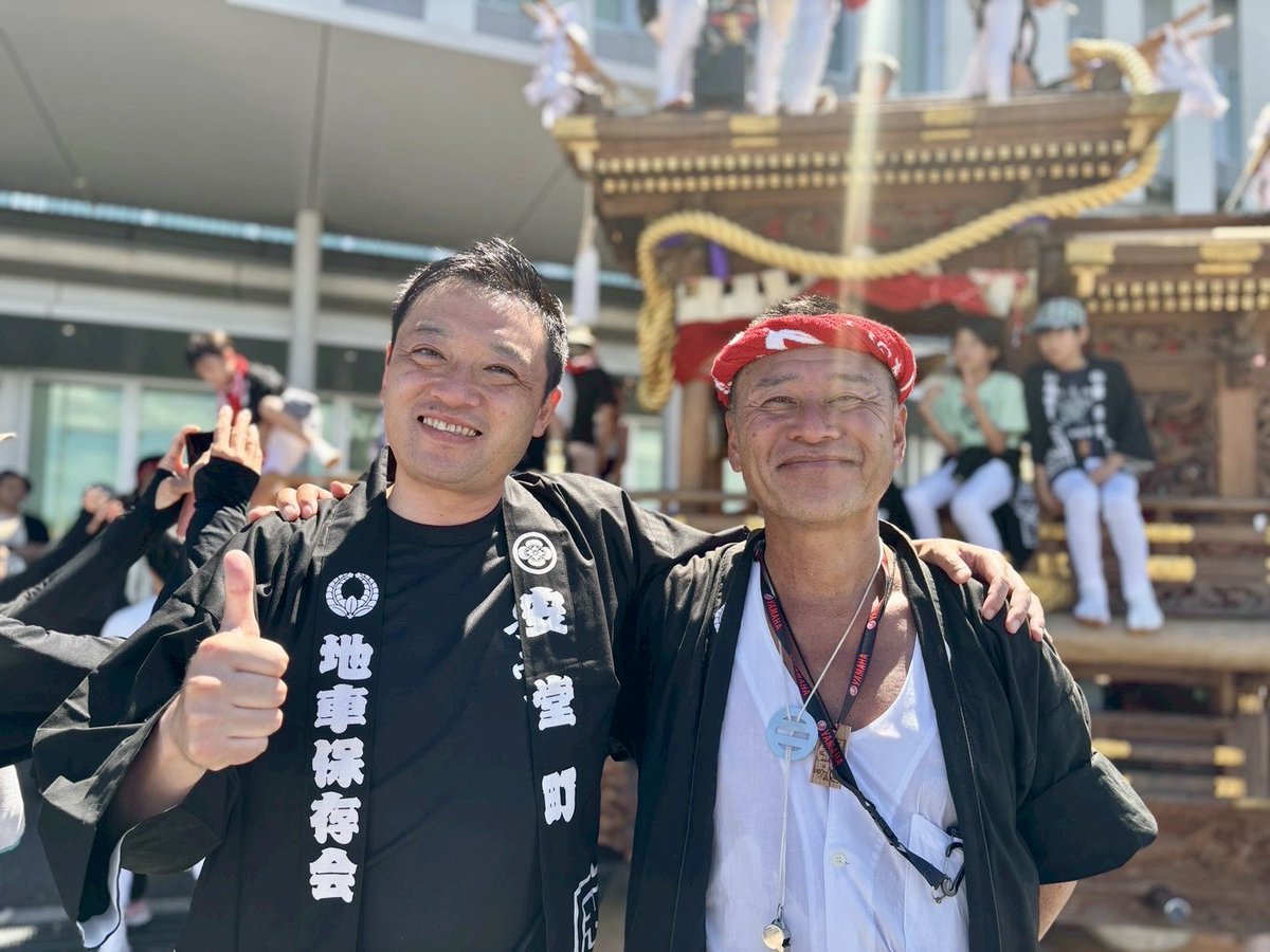fuke_m's tweet photo. 【安堂町夏祭り】
今日は安堂町の夏祭りからスタート！
子どもたちを含めて、参加者が多い！安堂町の結束力も素晴らしい！
#柏原市 #祭り #夏祭り #だんじり #安堂町 #だんじり祭 https://t.co/6MmVZyoyoR