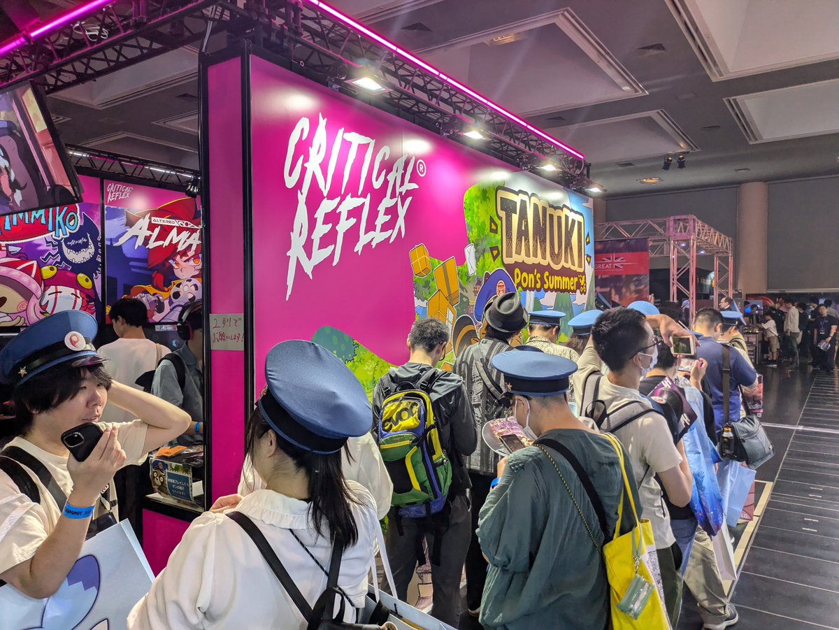denkiworks's tweet image. The final @BitSummit day is here! Come say hello to Pon and get yourself a Post Officer hat! 😊 TANUKI: Pon's Summer on 3F!