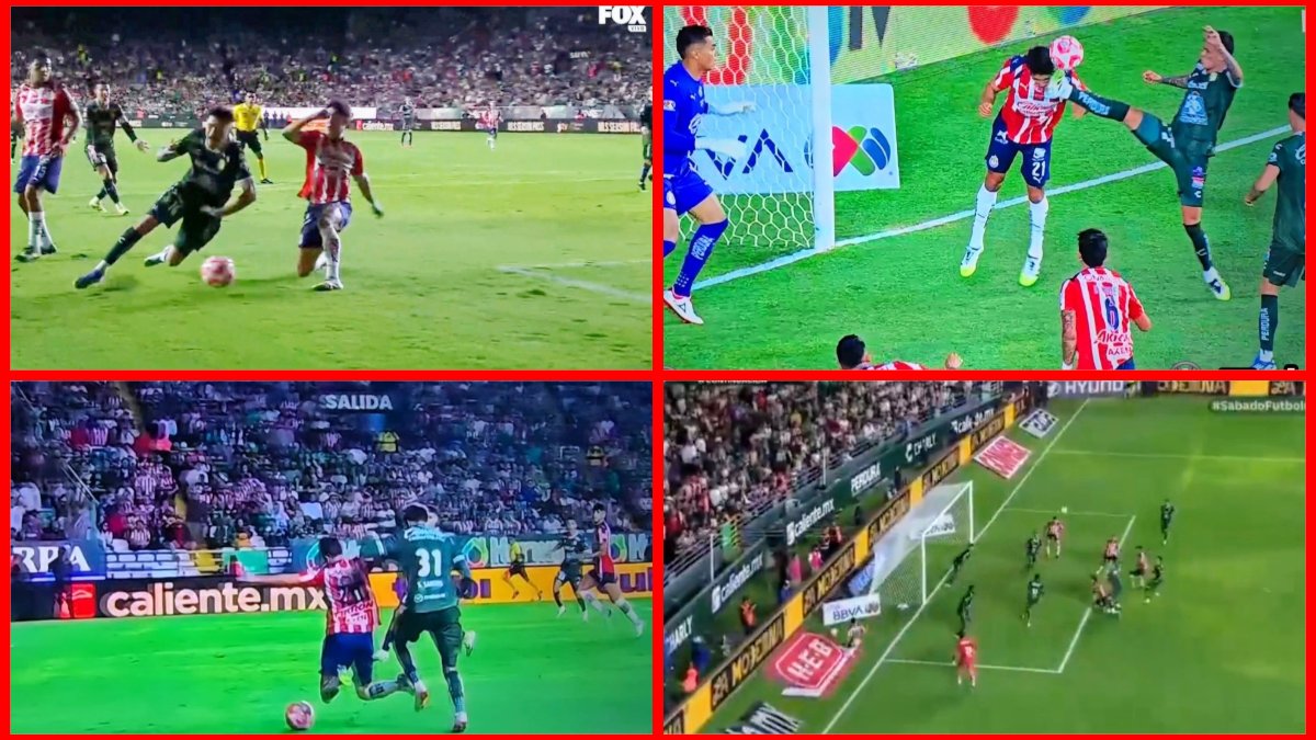 GuzmanGasso's tweet image. Con PENAL RIGORISTA, @clubleonfc venció a @Chivas...
¡Vamos con el REACCIONANDO a través de YouTube!
➖️ ¿Debieron EXPULSAR a un jugador de León? 🟥
🧐 ¿Penales NO señalados sobre Hugo Camberos y sobre Erick Gutiérrez?
¡Nos vemos EN MINUTOS!
LINK: youtube.com/live/mXemI0_MM…