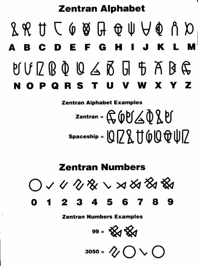 つまり「ゼントラーディ語」という架空の言語を作って異星人に喋らせた