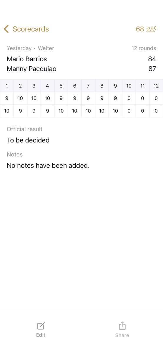 Here's how I scored Mario Barrios vs Manny Pacquiao <a href="/fightscoresapp/">Fight Scores</a> #boxing!