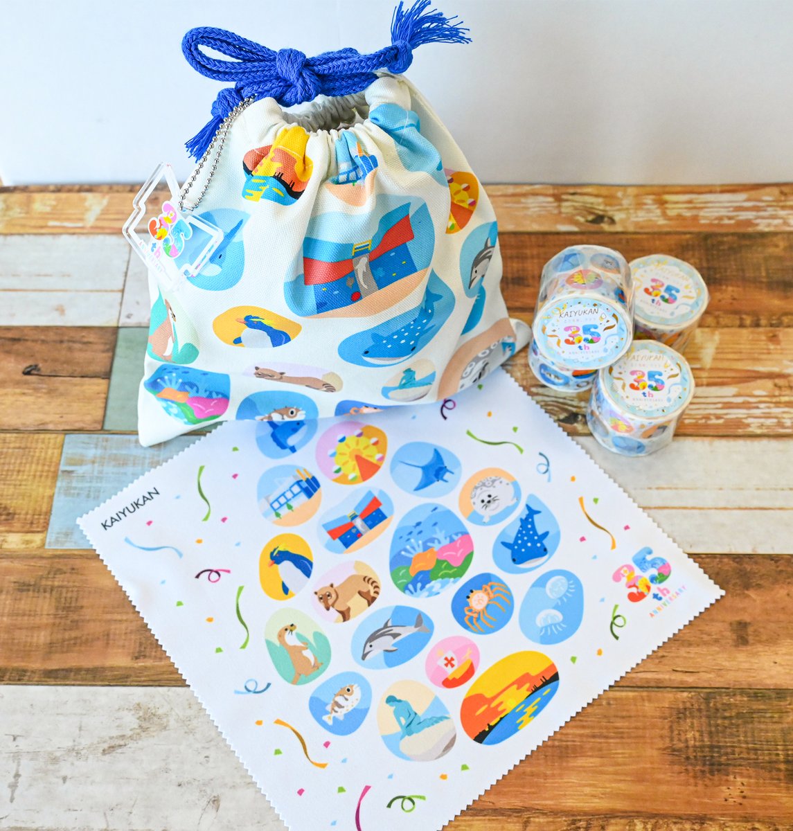 日本海　記念グッズ　まとめ売り 海遊館オフィシャルショップでは本日より期間限定で35周年記念