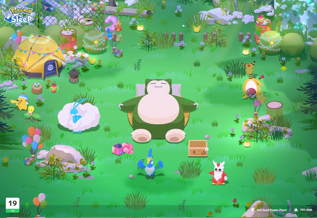 CaptainAC38's tweet photo. #PokemonSleep2nd! #PokemonSleep https://t.co/yqlgvEXNyu