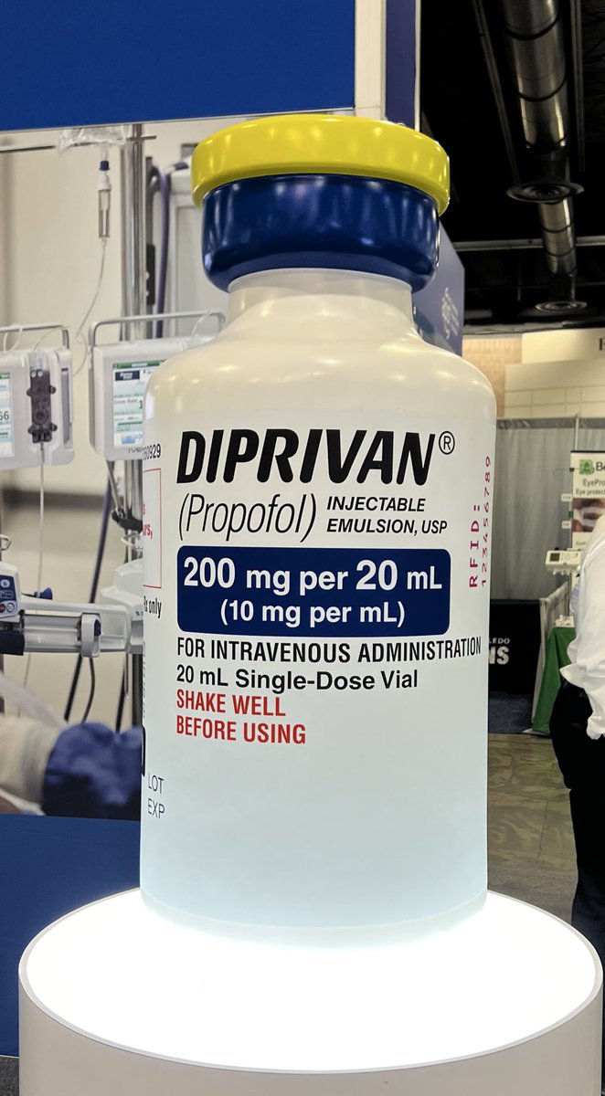 Talmage Egan, MD (@uofu_anes_chair) on Twitter photo At <a href="/UofUAnesthesia/">University of Utah Department of Anesthesiology</a> we are celebrating #Propofol Day! Forty two years ago today the first propofol in lipid emulsion was administered to a patient at the Radcliffe Infirmary in Oxford, UK. #anesthesia changed forever. #TIVA era begins. #AnesthesiologyElevated At <a href="/UofUAnesthesia/">University of Utah Department of Anesthesiology</a> we are celebrating #Propofol Day! Forty two years ago today the first propofol in lipid emulsion was administered to a patient at the Radcliffe Infirmary in Oxford, UK. #anesthesia changed forever. #TIVA era begins. #AnesthesiologyElevated