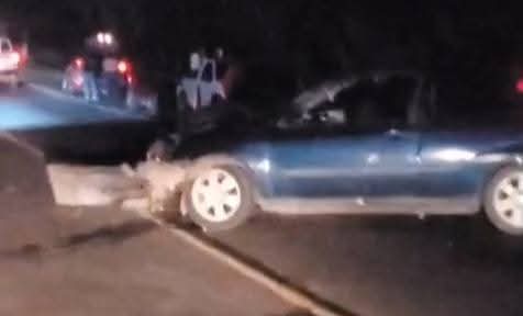 Accidente de tránsito registrado en Carretera Ruta Militar en el sector El Divisadero, Morazán Sur.