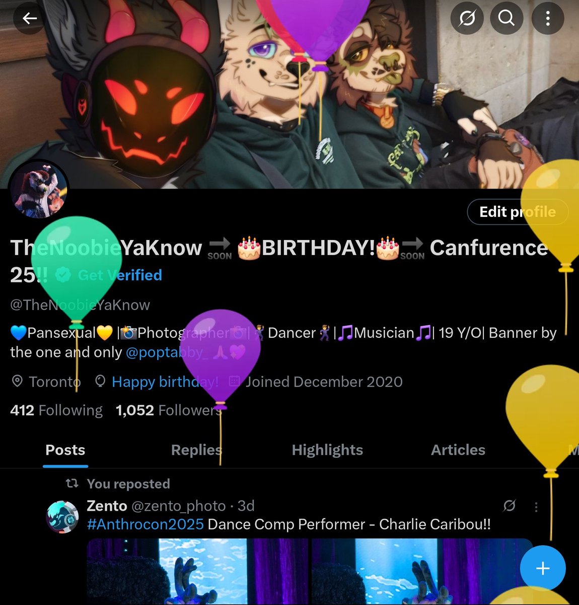 TheNoobieYaKnow's tweet image. THE BALLOONS ARE BACK AGAIN :O 🎂🎉🎈