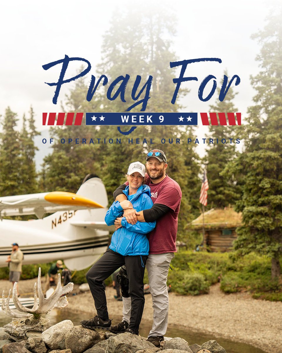 SamaritansPurse's tweet image. 🇺🇸 Veteran couples are arriving for week 9 of Operation Heal Our Patriots! Please pray for a week full of strengthened marriages, healing in Christ, and many happy memories!
#OperationHealOurPatriots #LakeClark #SamaritansPurse #ThankYouVets #Prayforveterans