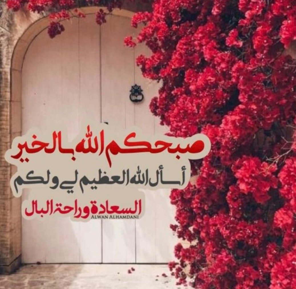 صباح الخير لكُل شخصٍ استيقظ هذا الصباح حزينًا لأنه يحمل هم أو رُبما حزين لأجل أمرٍ ما ابتسم يا صديقي فالدُنيا عبارة عن لحظات إما سعيدة وإما حزينة وكُل مُرٍ سيمُر 
 عاهِد نفسك هذا الصباح أن تكون سعيدًا وتضع حُزنك جانبًا  فلا شيء يستحق حُزنك .
 صباح الخير والسعادة للجميع