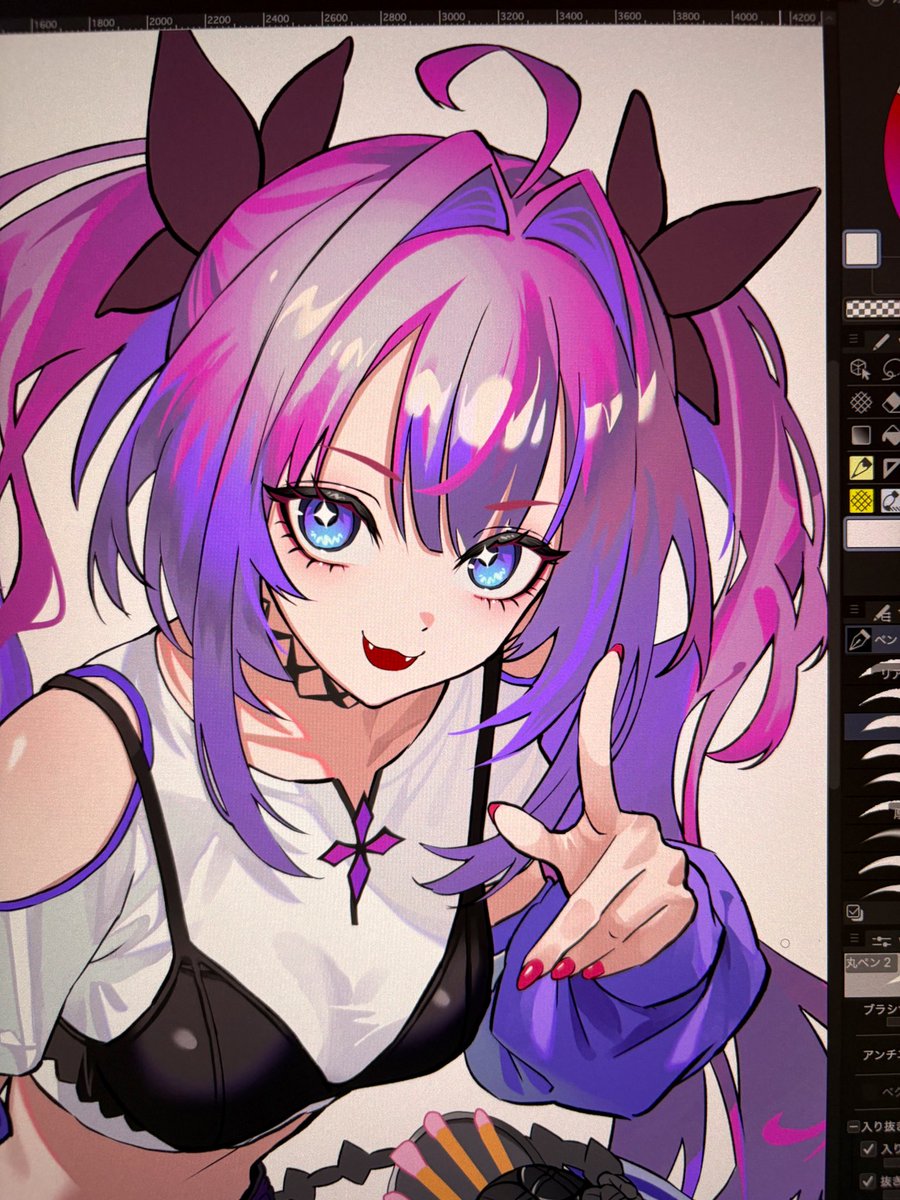 kygraffiti's tweet image. だんだん出来てきたwip