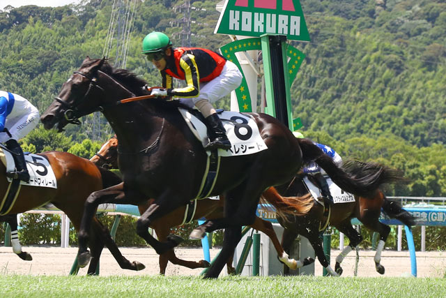 JRAVAN_info's tweet image. #小倉5R のメイクデビュー小倉を制したのは #ベレシート 。母は20年有馬記念などGⅠ4勝を含む重賞6勝を挙げた #クロノジェネシス 。今後の活躍に注目です!
