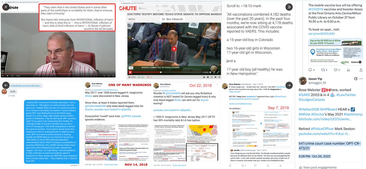Jason Yip (@maggini_19) on Twitter photo <a href="/MdBreathe/">Mary Talley Bowden MD</a> Rose Webster <a href="/GetMyGist/">Rose Webster</a> here ♀️🇨🇦.
#StopTheShots won't be enough.
ALL "alternate" treatments ⬆️risk than benefit INCLUDING #Ivermectin #HCQ #Steroids etc.
2007 Terminated?
#COVID = 18 🇺🇸 Code § 1038
.<a href="/wlao_1919/">Women's Law Assoc ON</a> § 83.231, § 361, § 430 (1.1), § 180, § 366 EVERY death cert. <a href="/MdBreathe/">Mary Talley Bowden MD</a> Rose Webster <a href="/GetMyGist/">Rose Webster</a> here ♀️🇨🇦.
#StopTheShots won't be enough.
ALL "alternate" treatments ⬆️risk than benefit INCLUDING #Ivermectin #HCQ #Steroids etc.
2007 Terminated?
#COVID = 18 🇺🇸 Code § 1038
.<a href="/wlao_1919/">Women's Law Assoc ON</a> § 83.231, § 361, § 430 (1.1), § 180, § 366 EVERY death cert.