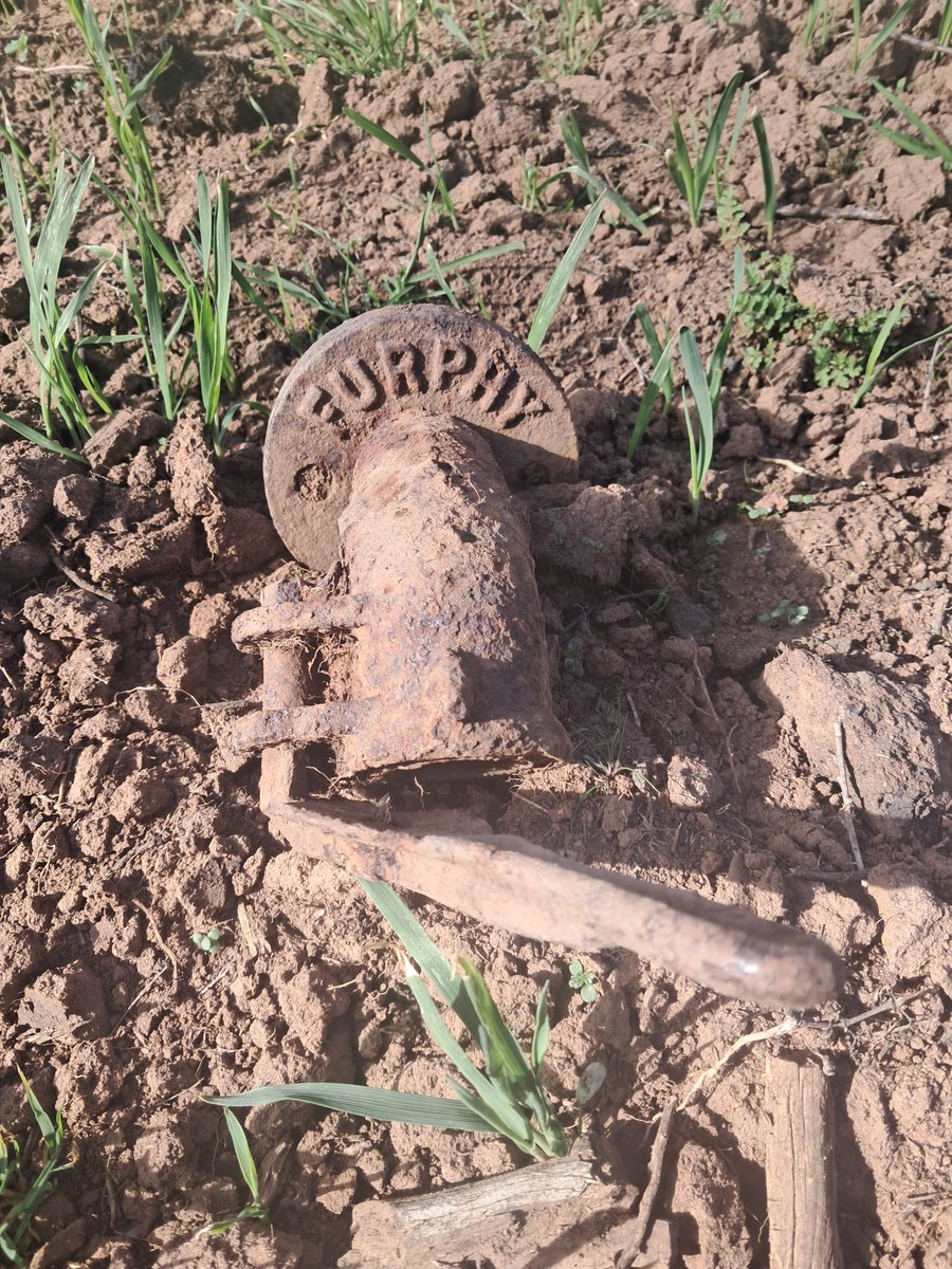 Just found this in a paddock. 
Anyone know if this Furphy tap is common? I don't think it have seen one like this.