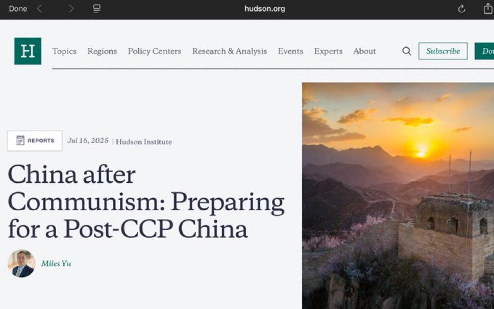 thecyrusjanssen's tweet image. Why do so many Americans misunderstand China? Because useless think tanks in Washington take their fantasy dreams and publish them as official reports to the American public.
This is the most ridiculous report I’ve ever seen come out of the US and the problem with this analysis…