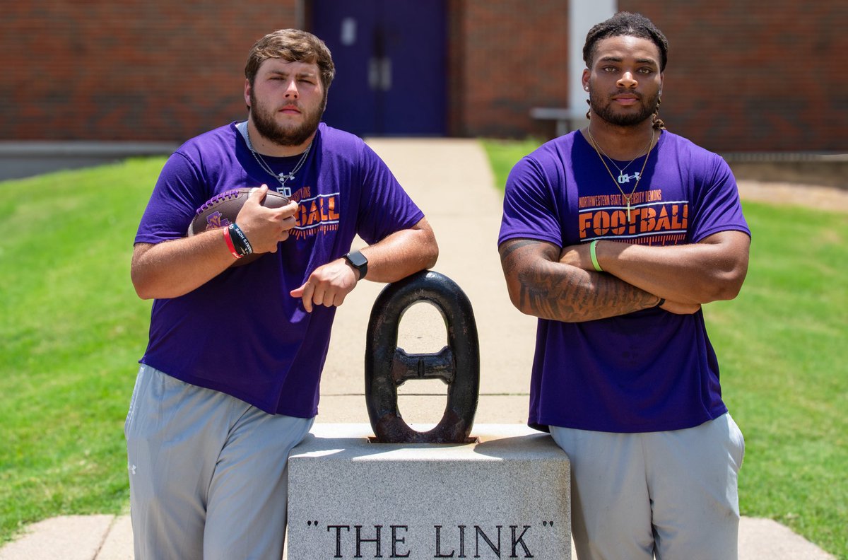 NSUDemonsFB's tweet image. Next stop 👉 @southlandsports media day ft. Cam George and Caleb Billiot 😈
#ForkEm #NSUFB25