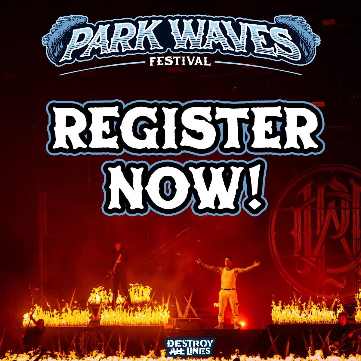 ⌛ The countdown is on until Park Waves goes on sale this week! 

✍️ Register via the website 
🎪  parkwavesfest.com/Register