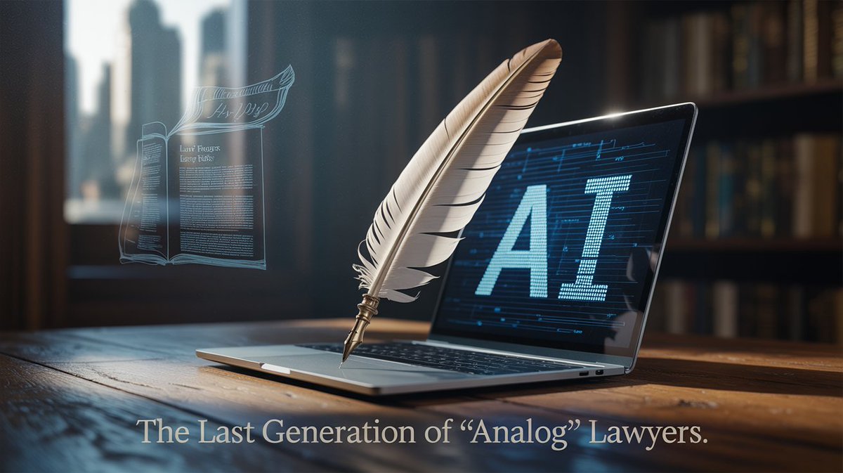 Check out my latest article: The Last Generation of &amp;quot;Analog&amp;quot; Lawyers: Why Securities Associates Must Master AI or Risk Obsolescence linkedin.com/pulse/last-gen… via <a href="/LinkedIn/">LinkedIn</a>
