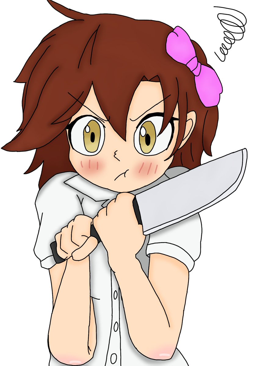 Angy Taiyo with a knife 😡🔪

Drawn by: <a href="/alphicet/">Alphicet 🐏</a>
Colored by myself
Featuring Taiyo (<a href="/Sayori_ddlc_exe/">Tsuki the ghost 👻🩵</a> 's OC)