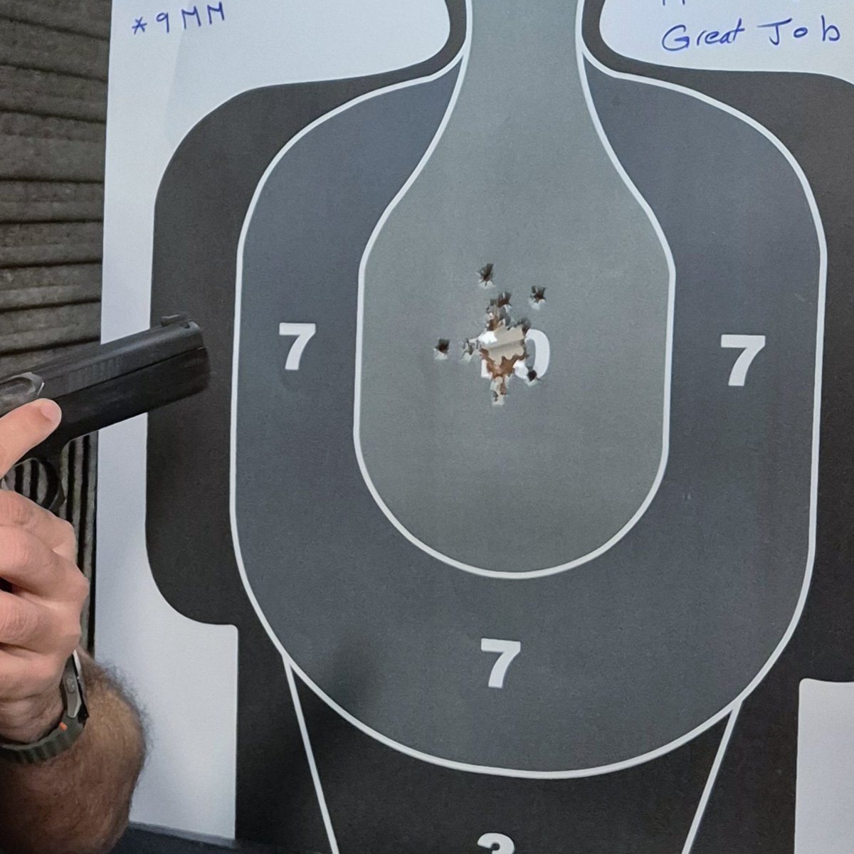 RealAirPower1's tweet image. Range report: grouping so good it made the instructor pause. Not bad for a day out 😉 Btw that's a CZ TS 2.