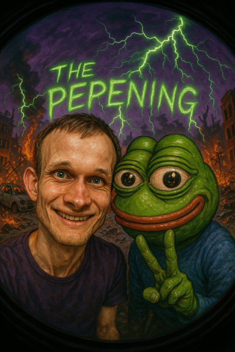 EnterprisePepe's tweet image. Day 23 tagging @VitalikButerin until he makes The Enterprise PepeCoin Alliance a reality.