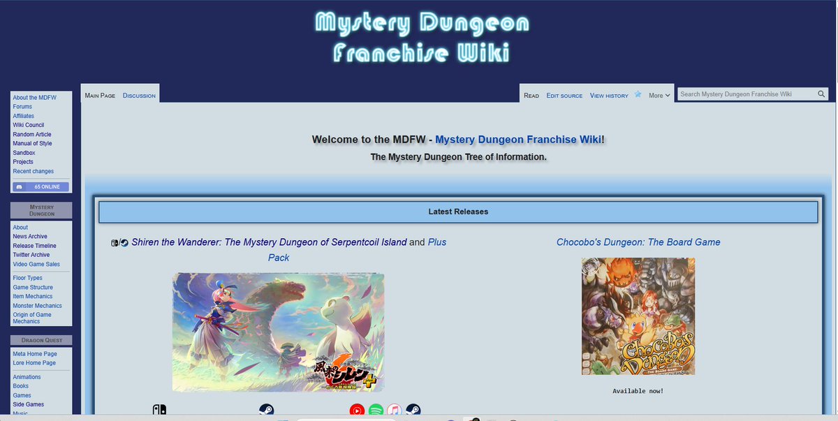 MDFW_EN's tweet image. We apologize for the near-week of down time, we still have a few technical difficulties to sort out. The good nows, however, is that the MDFW (and other Baskerville Archive Wikis) have been restored. Thank you for your support and patience, while we work this out.