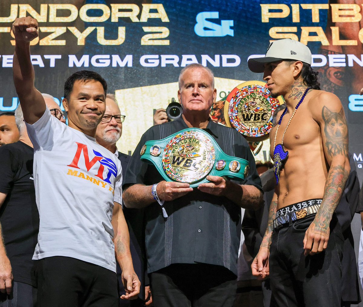 DopeDJ's tweet image. Majority Draw!
Mario Barrios retains his WBC 147 title
115-113
114-114
114-114
#Boxing
#PacquiaoBarrios