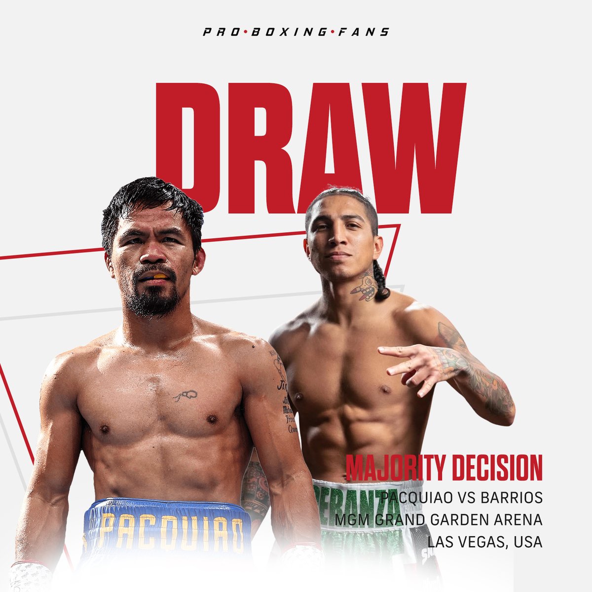 Sum up #PacquiaoBarrios in one word...