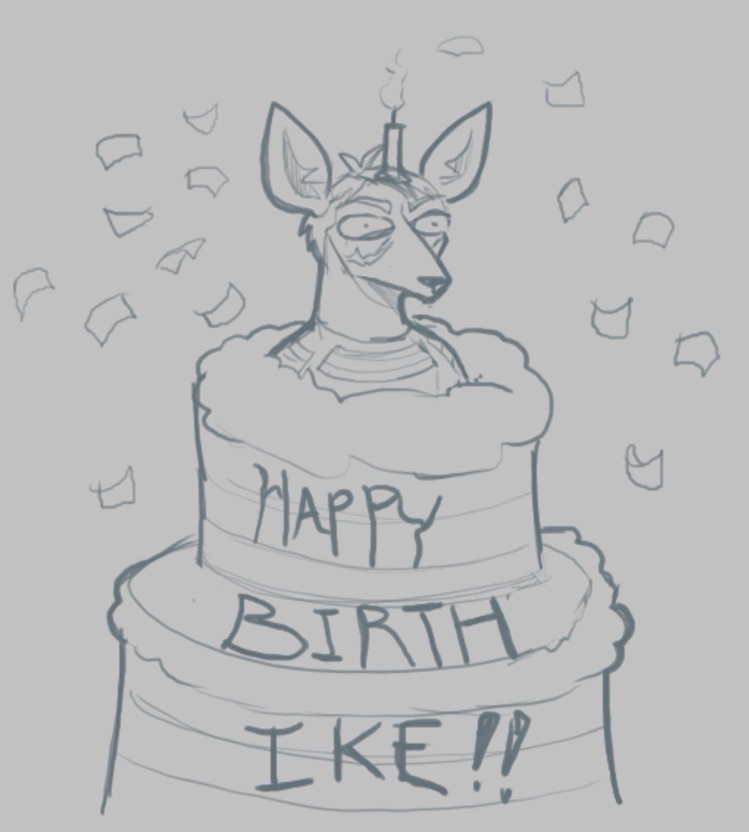draxavian's tweet image. "..... So, you want me to draw Dex getting crucified ???"
"Yeah! :D What else are we gonna use as reference for the banana cake?"
my friends are Normal
happy birthday @MoonriseHero