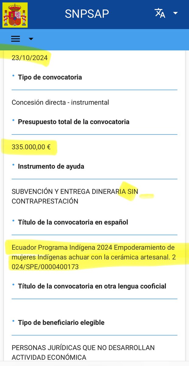 🔴 CERÁMICA EMPODERANTE.

El pasado octubre, nuestra <a href="/AECID_es/">AECID</a> decidió empoderar a las “mujeres indígenas Achuar” con 335.000 € de sus impuestos.

Esto va para ECUADOR y lo pagamos todos.