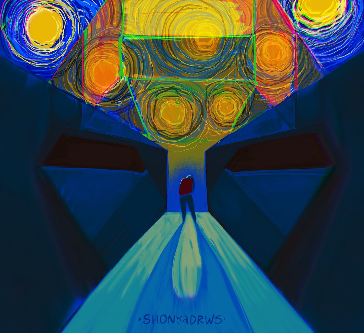MelikhovaS's tweet image. starry starry night #SquidGame #SquidGameS3 #inhun #squidgamefanart #gihun