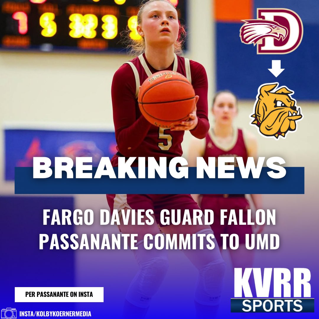 Ryan Bowlin (@rybo_2) on Twitter photo <a href="/DaviesGbb/">Davies GBB</a> upcoming senior Fallon Passanante (<a href="/fallonpass/">Fallon Passanante</a>) has committed to the University of Minnesota Duluth. (<a href="/UMDWomensBBall/">UMD Women's Bball</a>)
She became the Davies girls all-time leading scorer this past season. <a href="/DaviesGbb/">Davies GBB</a> upcoming senior Fallon Passanante (<a href="/fallonpass/">Fallon Passanante</a>) has committed to the University of Minnesota Duluth. (<a href="/UMDWomensBBall/">UMD Women's Bball</a>)
She became the Davies girls all-time leading scorer this past season.