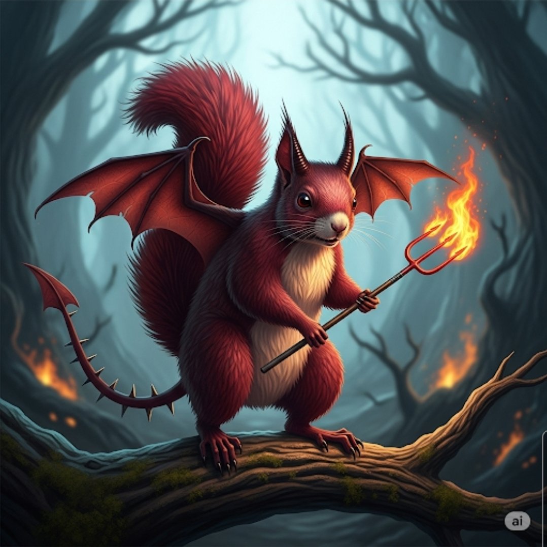 The #DevilMakes me envious.  I'm ready to replace him.