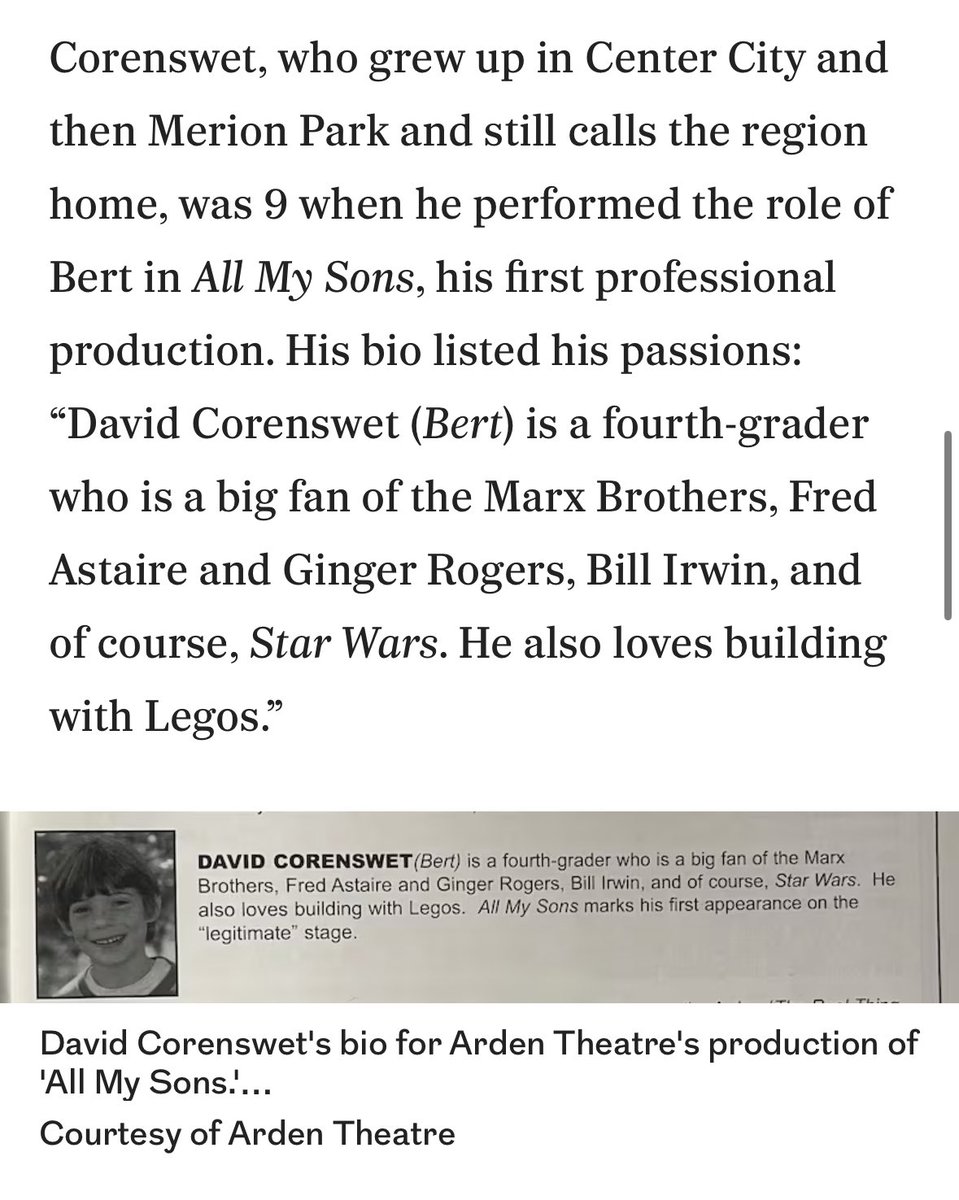 pebonilla's tweet image. Wild vindication of my habit of holding onto every program from plays I see. Im 99.9% sure I have this All My Sons program from 2002, but am currently too much on the other side of the country to confirm. It was a wonderful production that stayed with me.