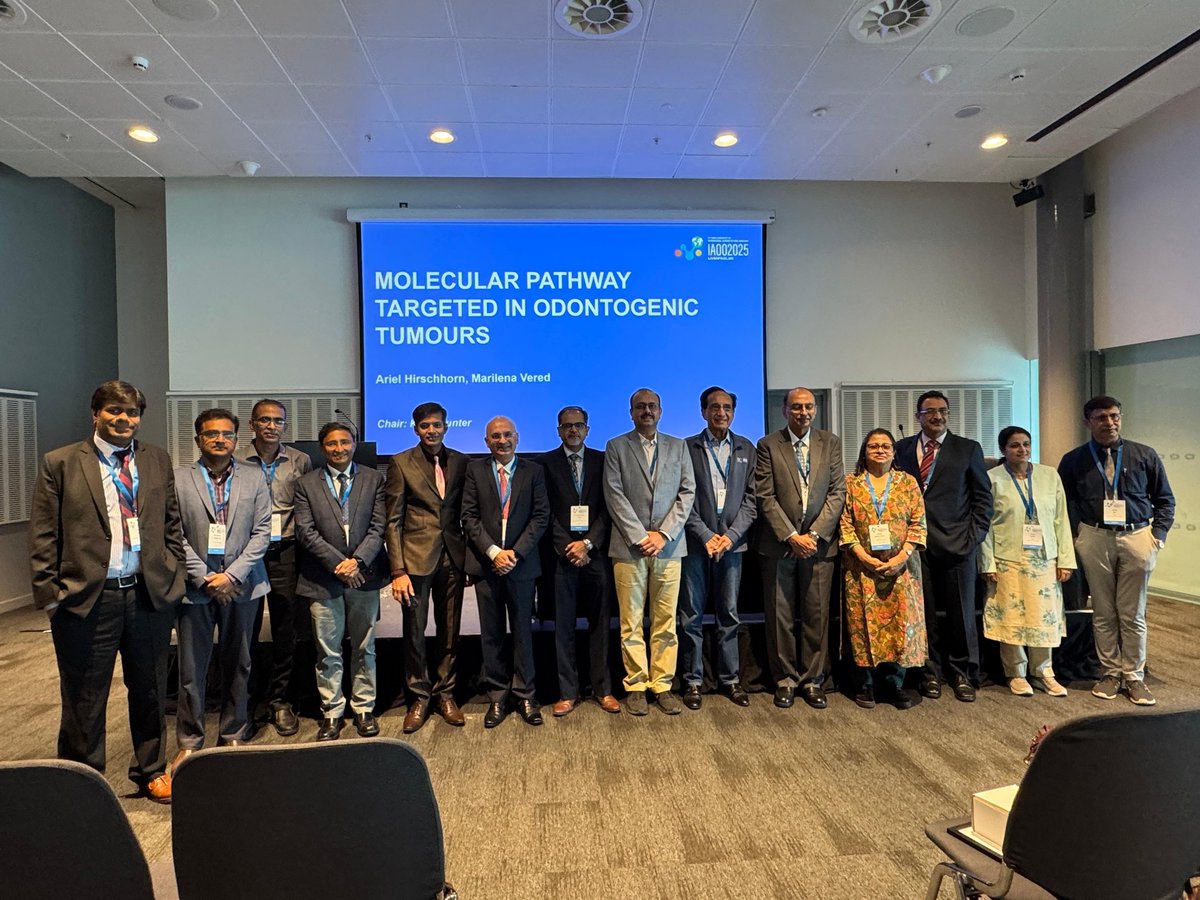 Prof. Anil D'Cruz (@docdcruz) on Twitter photo Heartening to see such a large Indian contingent at the Liverpool Oral Cancer meet. Our "gen" gave the country International recognition. Its time for International leadership in the science . Go for it guys! After all it's one of our commonest cancers
<a href="/CancerGridIndia/">NationalCancerGrid</a> Heartening to see such a large Indian contingent at the Liverpool Oral Cancer meet. Our "gen" gave the country International recognition. Its time for International leadership in the science . Go for it guys! After all it's one of our commonest cancers
<a href="/CancerGridIndia/">NationalCancerGrid</a>