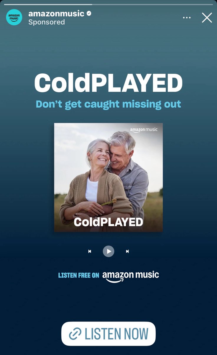 DGQuint's tweet image. This is savage @amazonmusic. Absolutely savage 😂