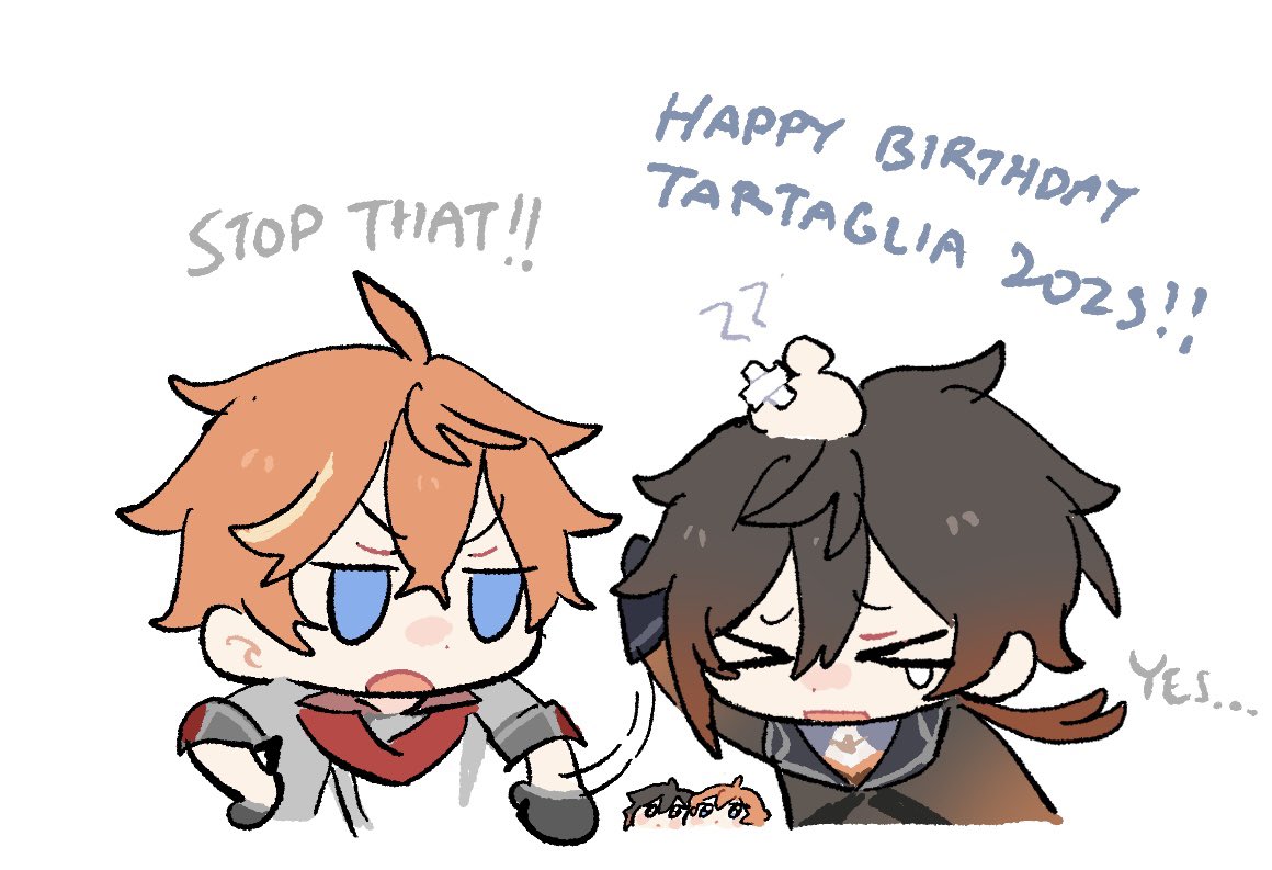 HAPPYY BIRTHDAAAYYY CHILDEEE 😭😭😭😭😭 ( +zhongli beefing with himself)
#Zhongchi #鍾タル