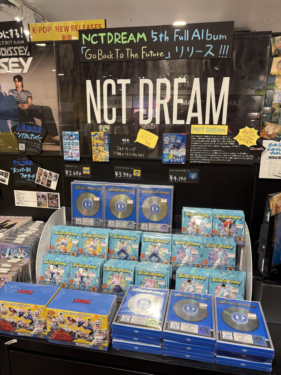 タワ渋kpop】 #NCTDREAM 韓国5枚目のフルアルバム 『Go Back To The
