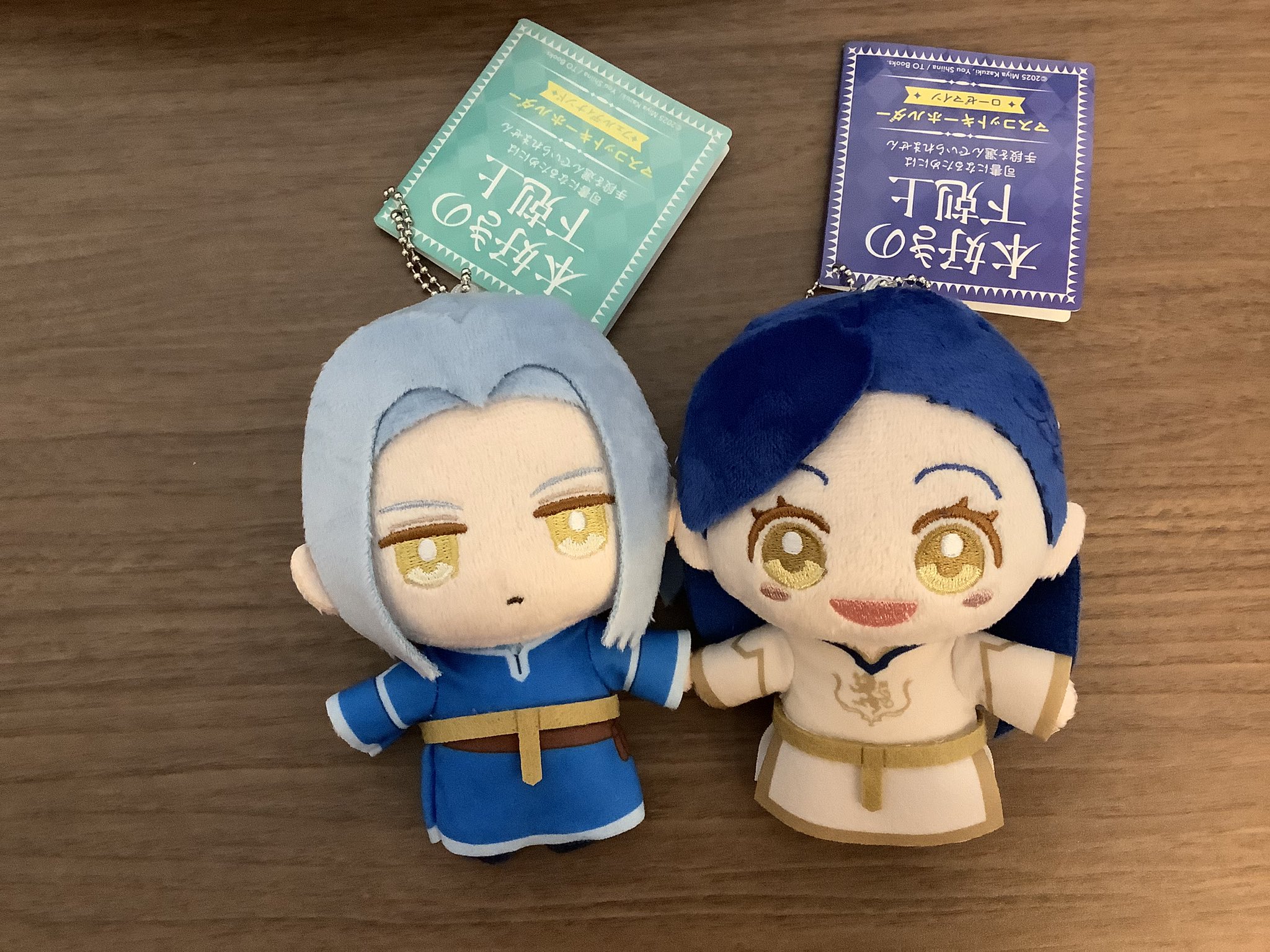 マスコットキーホルダー　本好きの下剋上　フェルディナンド　ローゼマイン マスコットキーホルダー 本好きの下剋上 フェルディナンド