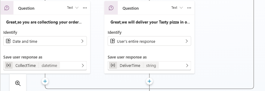 HeetDayaniBJP's tweet image. 🍕 Just built a smart Pizza Order Assistant with Microsoft Copilot Studio!
💬 Users can say: “Pizza order” or “Delivery”
🛍️ Choose: Collection or Delivery
🕒 Set time &amp;amp; get responses saved automatically!
AI + Pizza = Perfect Combo 😎
#CopilotStudio #PizzaBot  #AIAgent