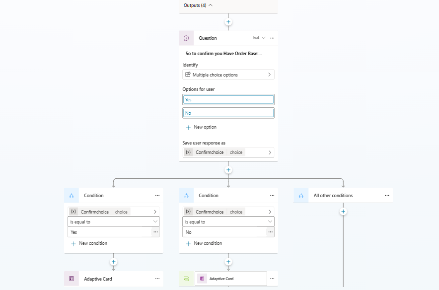 HeetDayaniBJP's tweet image. 🍕 Just built a smart Pizza Order Assistant with Microsoft Copilot Studio!
💬 Users can say: “Pizza order” or “Delivery”
🛍️ Choose: Collection or Delivery
🕒 Set time &amp;amp; get responses saved automatically!
AI + Pizza = Perfect Combo 😎
#CopilotStudio #PizzaBot  #AIAgent