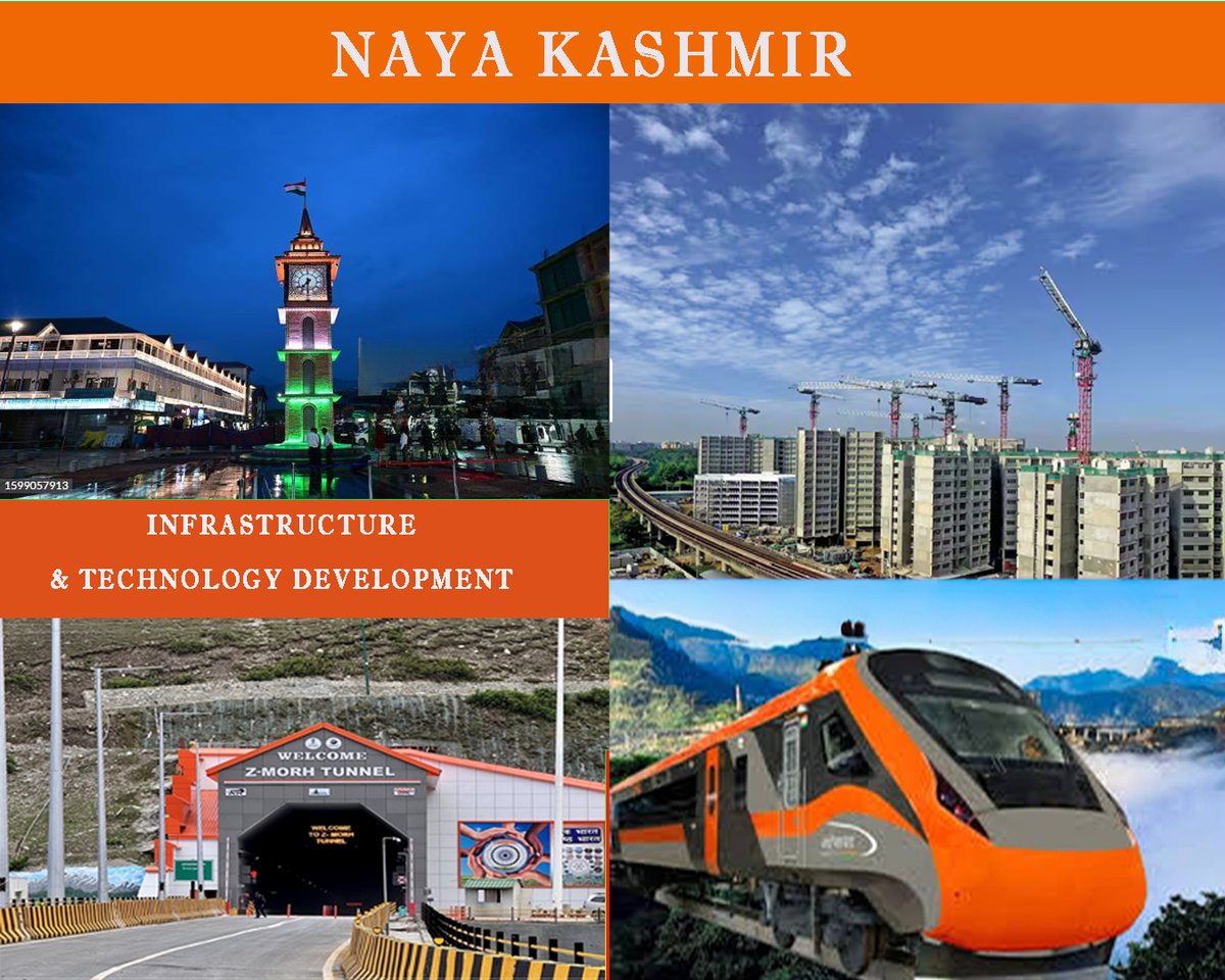 rayaan958's tweet photo. Highways, tunnels, smart classrooms, 4G to 5G — Kashmir is no longer isolated, it's integrated. From hills to hubs, development is visible and unstoppable. #InfrastructureKashmir #DigitalKashmir #NayaKashmir #KashmirRising https://t.co/V2q7IjviXS